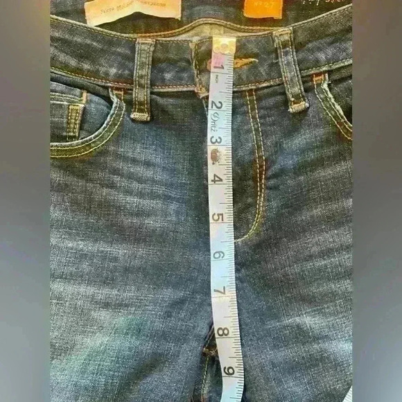 Anthropologie Pilcro and the Letterpress Hi-Rise Denim Shorts Size 27 - Picture 8 of 10